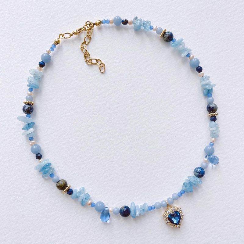 Fashion, accesorii si bijuterii - Femei - Bijuterii femei - Coliere femei - Colier Heliophilia, oțel inoxidabil, 36 cm, multicolor, 333ORN1132 - Infinity.ro