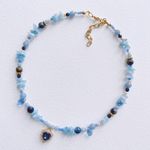 Fashion, accesorii si bijuterii - Femei - Bijuterii femei - Coliere femei - Colier Heliophilia, oțel inoxidabil, 36 cm, multicolor, 333ORN1132 - Infinity.ro