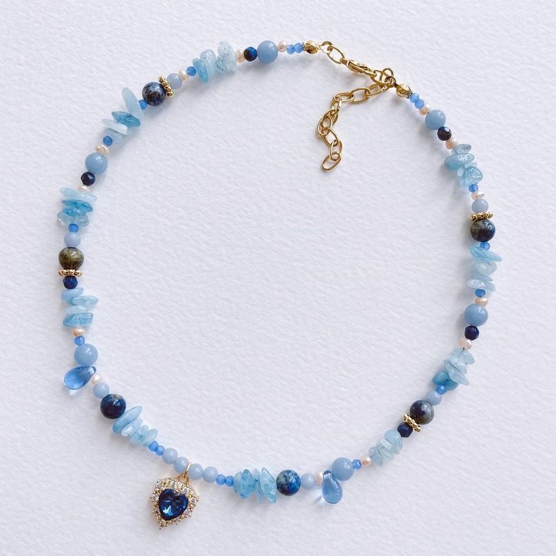 Fashion, accesorii si bijuterii - Femei - Bijuterii femei - Coliere femei - Colier Heliophilia, oțel inoxidabil, 36 cm, multicolor, 333ORN1132 - Infinity.ro