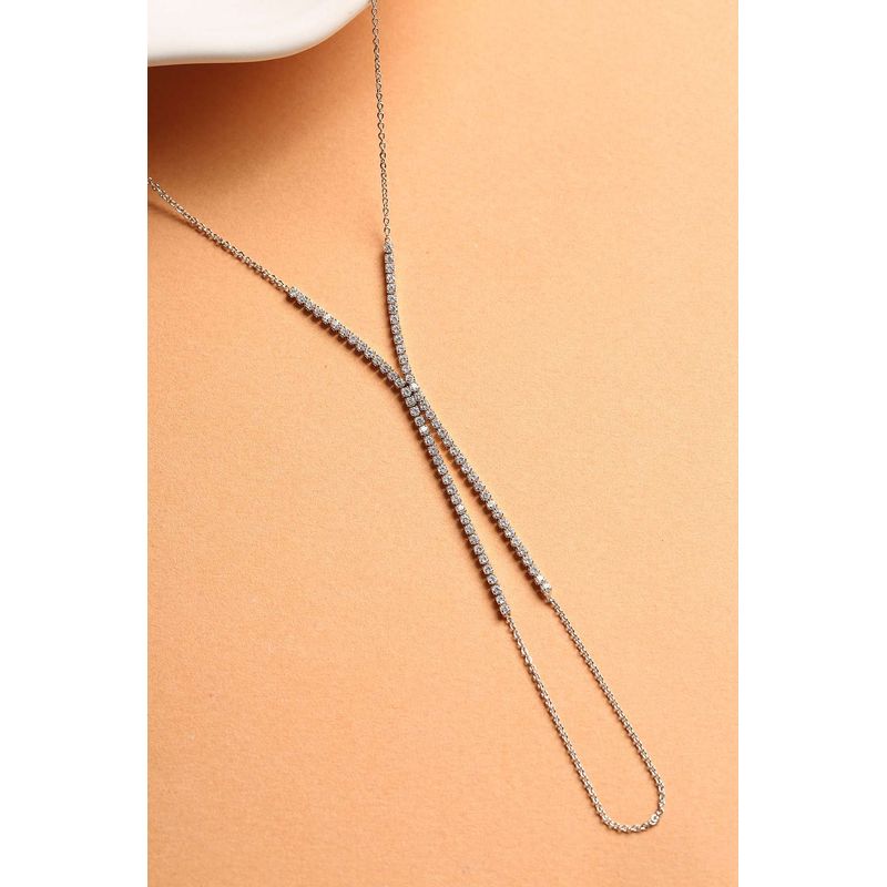 Fashion, accesorii si bijuterii - Femei - Bijuterii femei - Coliere femei - Lanț metal Heliophilia, metal, multicolor, 948ELK1227 - Infinity.ro