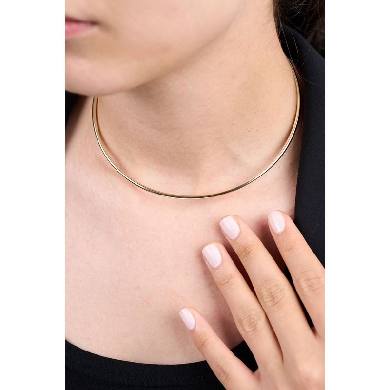 Fashion, accesorii si bijuterii - Femei - Bijuterii femei - Coliere femei - Colier metal Heliophilia, metal, auriu, 410ELK1782 - Infinity.ro