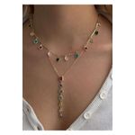Fashion, accesorii si bijuterii - Femei - Bijuterii femei - Coliere femei - Colier Heliophilia, alamă, auriu, 600KNS2136 - Infinity.ro