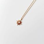 Fashion, accesorii si bijuterii - Femei - Bijuterii femei - Coliere femei - Colier oțel Heliophilia, oțel inoxidabil, 45 cm, auriu/alb, 426OPL1323 - Infinity.ro
