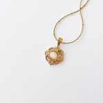 Fashion, accesorii si bijuterii - Femei - Bijuterii femei - Coliere femei - Colier oțel Heliophilia, oțel inoxidabil, 45 cm, auriu/roz, 426OPL1337 - Infinity.ro