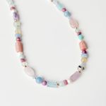 Fashion, accesorii si bijuterii - Femei - Bijuterii femei - Coliere femei - Colier oțel Heliophilia, oțel inoxidabil, 37 cm, multicolor, 333ORN1183 - Infinity.ro