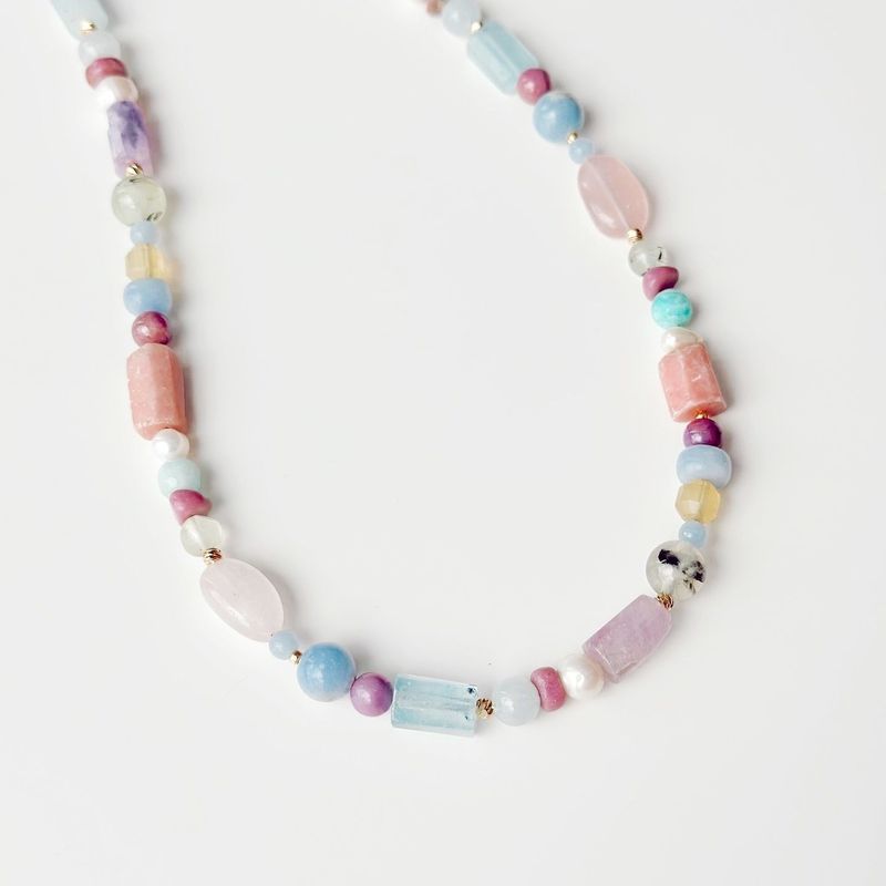 Fashion, accesorii si bijuterii - Femei - Bijuterii femei - Coliere femei - Colier oțel Heliophilia, oțel inoxidabil, 37 cm, multicolor, 333ORN1183 - Infinity.ro