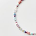 Fashion, accesorii si bijuterii - Femei - Bijuterii femei - Coliere femei - Colier oțel Heliophilia, oțel inoxidabil, 37 cm, multicolor, 333ORN1183 - Infinity.ro