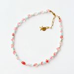 Fashion, accesorii si bijuterii - Femei - Bijuterii femei - Coliere femei - Colier oțel Heliophilia, oțel inoxidabil, 38 cm, multicolor, 333ORN1207 - Infinity.ro