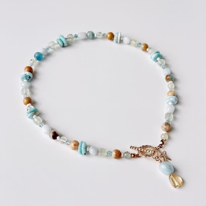 Fashion, accesorii si bijuterii - Femei - Bijuterii femei - Coliere femei - Colier oțel Heliophilia, oțel inoxidabil, 36 cm, multicolor, 333ORN1160 - Infinity.ro