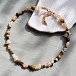 Fashion, accesorii si bijuterii - Femei - Bijuterii femei - Coliere femei - Colier Heliophilia, oțel inoxidabil, 45 cm, multicolor, 333ORN1138 - Infinity.ro