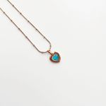 Fashion, accesorii si bijuterii - Femei - Bijuterii femei - Coliere femei - Colier oțel Heliophilia, oțel inoxidabil, 45 cm, auriu/aqua, 426OPL1290 - Infinity.ro