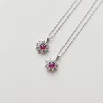 Fashion, accesorii si bijuterii - Femei - Bijuterii femei - Coliere femei - Colier oțel Heliophilia, oțel inoxidabil, 45 cm, argintiu/roz, 426OPL1285 - Infinity.ro