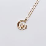 Fashion, accesorii si bijuterii - Femei - Bijuterii femei - Coliere femei - Colier oțel Heliophilia, oțel inoxidabil, 45 cm, auriu/alb, 426OPL1250 - Infinity.ro