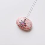 Fashion, accesorii si bijuterii - Femei - Bijuterii femei - Coliere femei - Colier oțel Heliophilia, oțel inoxidabil, 45 cm, argintiu/roz, 426OPL1257 - Infinity.ro