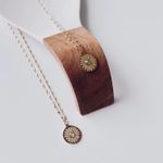 Fashion, accesorii si bijuterii - Femei - Bijuterii femei - Coliere femei - Colier oțel Heliophilia, oțel inoxidabil, 45 cm, auriu, 426OPL1244 - Infinity.ro