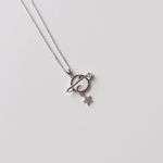 Fashion, accesorii si bijuterii - Femei - Bijuterii femei - Coliere femei - Colier oțel Heliophilia, oțel inoxidabil, 45 cm, argintiu, 426OPL1201 - Infinity.ro