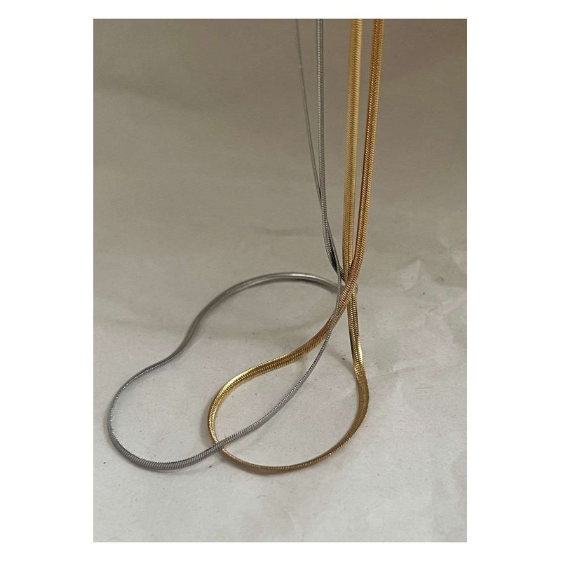 Fashion, accesorii si bijuterii - Femei - Bijuterii femei - Coliere femei - Colier oțel Heliophilia, oțel, argintiu, 600KNS1202 - Infinity.ro