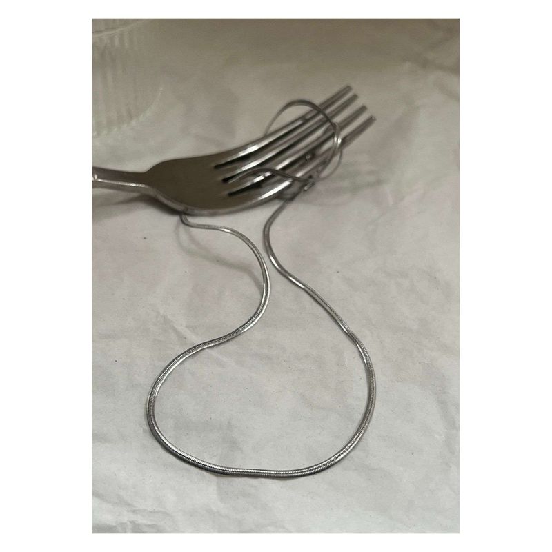 Fashion, accesorii si bijuterii - Femei - Bijuterii femei - Coliere femei - Colier oțel Heliophilia, oțel, argintiu, 600KNS1202 - Infinity.ro