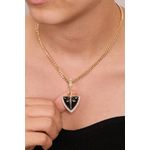 Fashion, accesorii si bijuterii - Femei - Bijuterii femei - Coliere femei - Colier metal Heliophilia, metal, auriu, 410ELK1746 - Infinity.ro