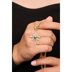 Fashion, accesorii si bijuterii - Femei - Bijuterii femei - Coliere femei - Colier metal Heliophilia, metal, auriu, 410ELK1744 - Infinity.ro