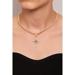 Fashion, accesorii si bijuterii - Femei - Bijuterii femei - Coliere femei - Colier metal Heliophilia, metal, auriu, 410ELK1744 - Infinity.ro
