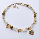 Fashion, accesorii si bijuterii - Femei - Bijuterii femei - Coliere femei - Colier Heliophilia, oțel inoxidabil, 36 cm, multicolor, 333ORN1130 - Infinity.ro