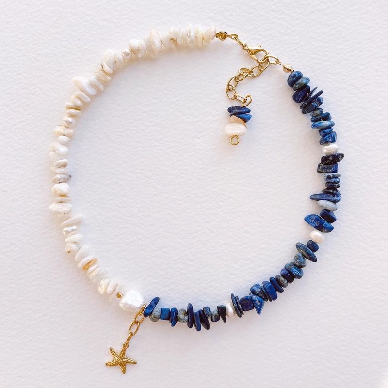 Fashion, accesorii si bijuterii - Femei - Bijuterii femei - Coliere femei - Colier Heliophilia, oțel inoxidabil, 36 cm, multicolor, 333ORN1128 - Infinity.ro