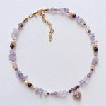 Fashion, accesorii si bijuterii - Femei - Bijuterii femei - Coliere femei - Colier oțel Heliophilia, oțel inoxidabil, 36 cm, multicolor, 333ORN1134 - Infinity.ro