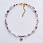 Fashion, accesorii si bijuterii - Femei - Bijuterii femei - Coliere femei - Colier oțel Heliophilia, oțel inoxidabil, 36 cm, multicolor, 333ORN1134 - Infinity.ro