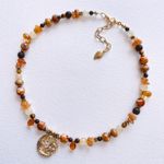 Fashion, accesorii si bijuterii - Femei - Bijuterii femei - Coliere femei - Colier Heliophilia, oțel inoxidabil, 36 cm, multicolor, 333ORN1135 - Infinity.ro