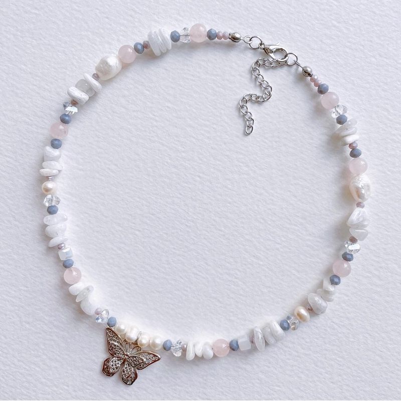 Fashion, accesorii si bijuterii - Femei - Bijuterii femei - Coliere femei - Colier Heliophilia, oțel inoxidabil, 36 cm, multicolor, 333ORN1125 - Infinity.ro