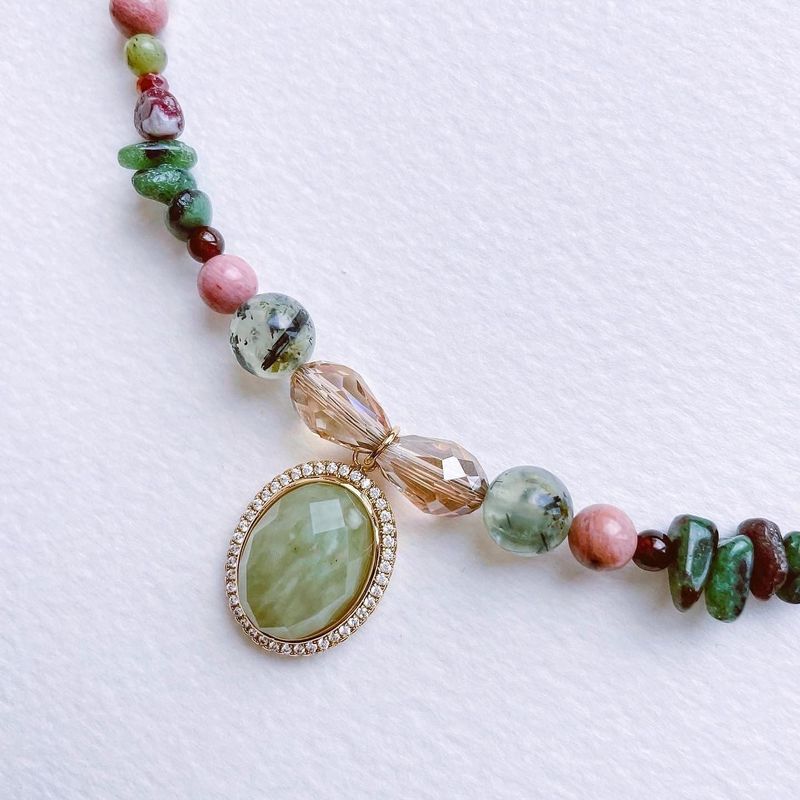 Fashion, accesorii si bijuterii - Femei - Bijuterii femei - Coliere femei - Colier oțel Heliophilia, oțel inoxidabil, 37 cm, multicolor, 333ORN1143 - Infinity.ro
