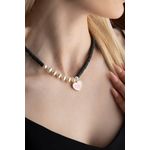 Fashion, accesorii si bijuterii - Femei - Bijuterii femei - Coliere femei - Colier Heliophilia, metal, multicolor, 906BRN1121 - Infinity.ro