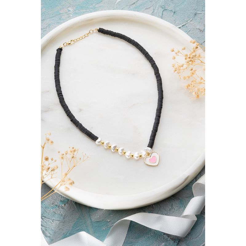 Fashion, accesorii si bijuterii - Femei - Bijuterii femei - Coliere femei - Colier Heliophilia, metal, multicolor, 906BRN1121 - Infinity.ro