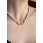 Fashion, accesorii si bijuterii - Femei - Bijuterii femei - Coliere femei - Colier Heliophilia, metal, multicolor, 906BRN1116 - Infinity.ro