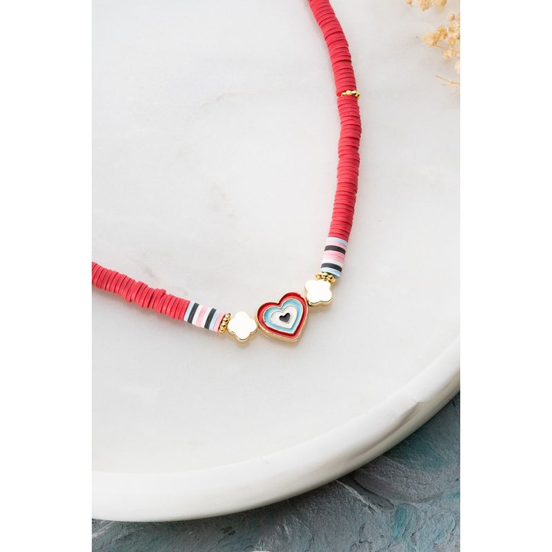 Fashion, accesorii si bijuterii - Femei - Bijuterii femei - Coliere femei - Colier Heliophilia, metal, multicolor, 906BRN1113 - Infinity.ro