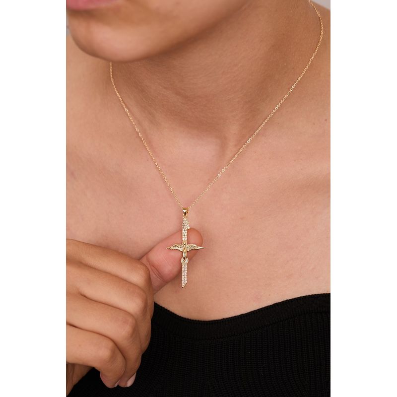 Fashion, accesorii si bijuterii - Femei - Bijuterii femei - Coliere femei - Colier metal Heliophilia, metal, auriu, 410ELK1745 - Infinity.ro