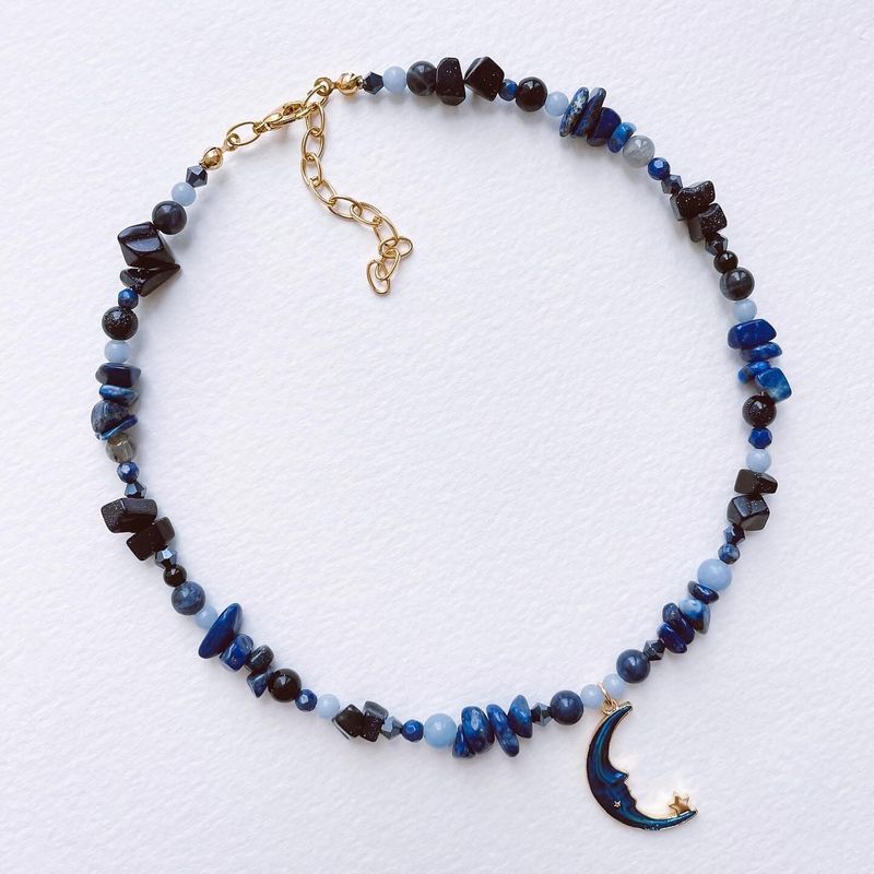 Fashion, accesorii si bijuterii - Femei - Bijuterii femei - Coliere femei - Colier Heliophilia, oțel inoxidabil, 37 cm, multicolor, 333ORN1142 - Infinity.ro
