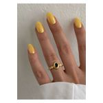 Fashion, accesorii si bijuterii - Femei - Bijuterii femei - Inele femei - Inel Heliophilia, alamă, auriu, 600KNS2146 - Infinity.ro