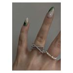 Fashion, accesorii si bijuterii - Femei - Bijuterii femei - Inele femei - Inel Heliophilia, alamă, argintiu, 600KNS1162 - Infinity.ro