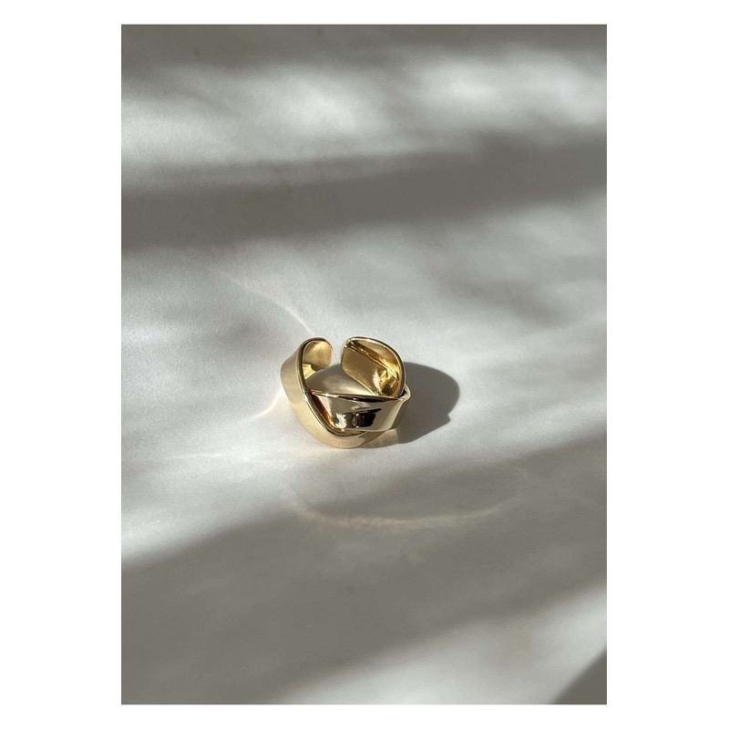 Fashion, accesorii si bijuterii - Femei - Bijuterii femei - Inele femei - Inel Heliophilia, alamă, auriu, 600KNS1152 - Infinity.ro