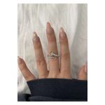 Fashion, accesorii si bijuterii - Femei - Bijuterii femei - Inele femei - Inel Heliophilia, alamă, argintiu, 600KNS1196 - Infinity.ro