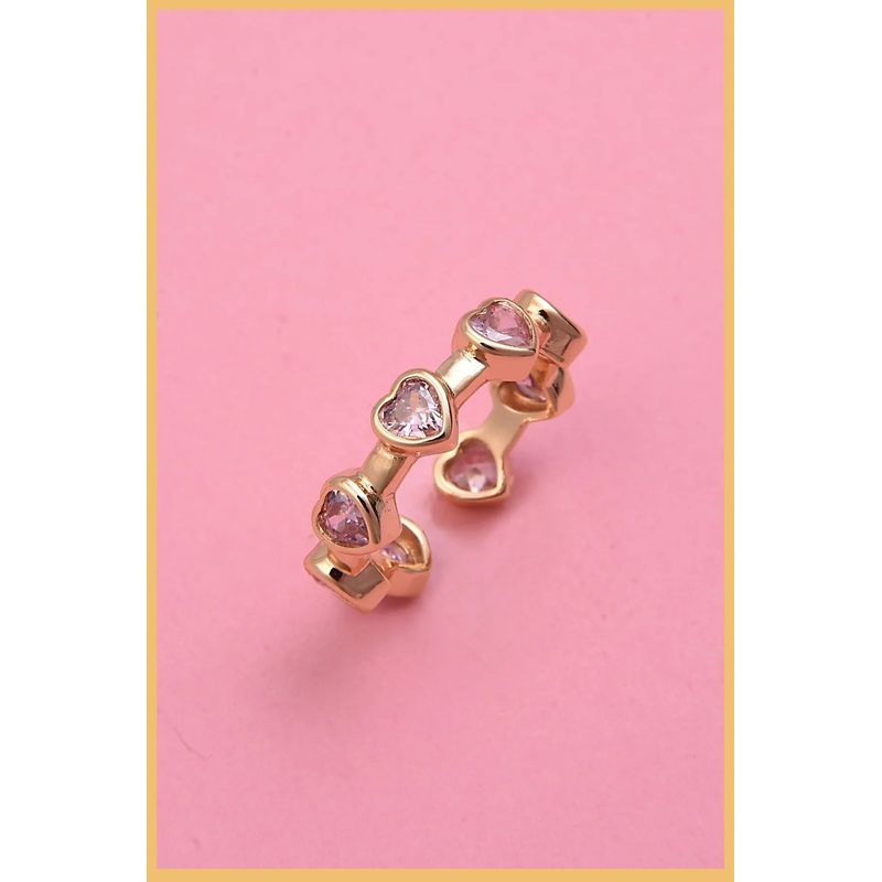 Fashion, accesorii si bijuterii - Femei - Bijuterii femei - Inele femei - Inel Heliophilia, alamă, auriu, 511AUR1508 - Infinity.ro