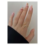 Fashion, accesorii si bijuterii - Femei - Bijuterii femei - Inele femei - Inel Heliophilia, alamă, auriu, 600KNS1155 - Infinity.ro