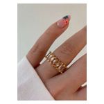 Fashion, accesorii si bijuterii - Femei - Bijuterii femei - Inele femei - Inel Heliophilia, alamă, auriu, 600KNS1160 - Infinity.ro