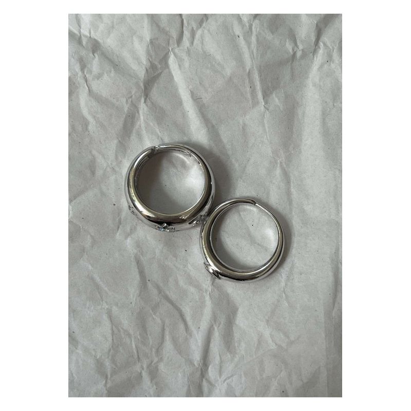 Fashion, accesorii si bijuterii - Femei - Bijuterii femei - Inele femei - Inel Heliophilia, alamă, argintiu, 600KNS1153 - Infinity.ro