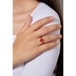 Fashion, accesorii si bijuterii - Femei - Bijuterii femei - Inele femei - Inel metal Heliophilia, metal, auriu, 410ELK1542 - Infinity.ro