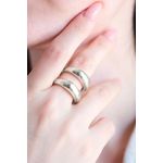 Fashion, accesorii si bijuterii - Femei - Bijuterii femei - Inele femei - Inel Heliophilia, alamă, argintiu, 511AUR1518 - Infinity.ro