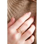 Fashion, accesorii si bijuterii - Femei - Bijuterii femei - Inele femei - Inel Heliophilia, alamă, auriu, 511AUR1374 - Infinity.ro