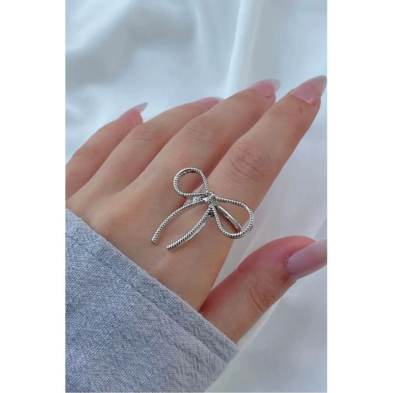 Fashion, accesorii si bijuterii - Femei - Bijuterii femei - Inele femei - Inel Heliophilia, alamă, argintiu, 511AUR1829 - Infinity.ro